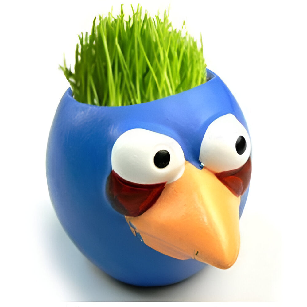 Mini Ceramic Cartoon Bird Planter