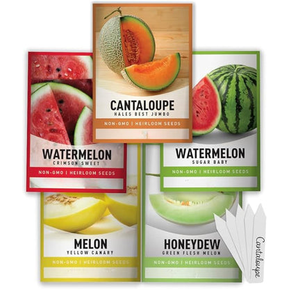 5 Varieties Assorted Melon Seeds