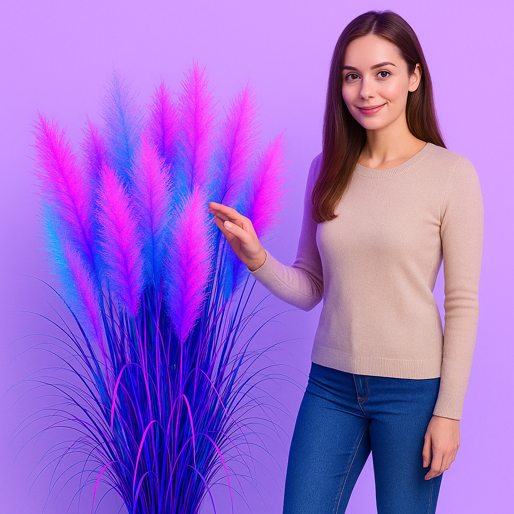 Multicolor Pampas Grass Seeds