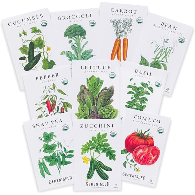 Organic Garden Vegetable Seeds