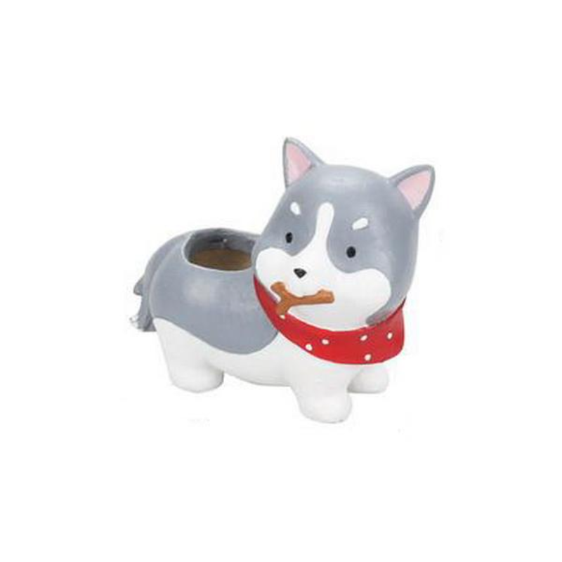 Tiny Cute Dog Flower Pots