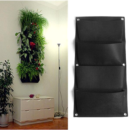 Black Hanging Flower Planting Bag