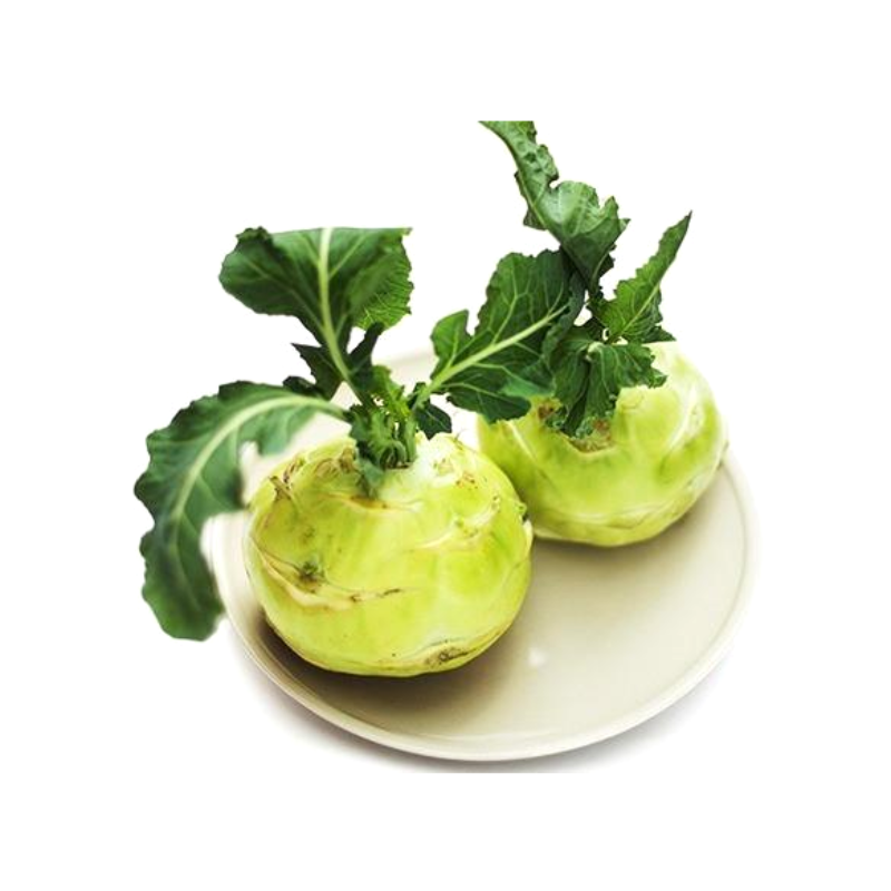 Green Kohlrabi Brassica Vegetable Seeds