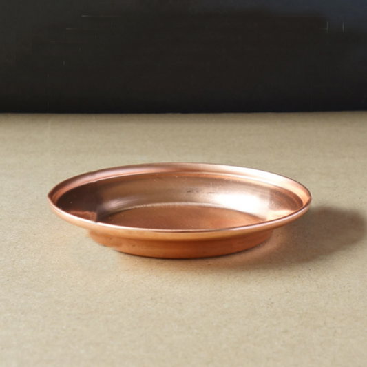 Mini Debris Copper Flower Pot Tray