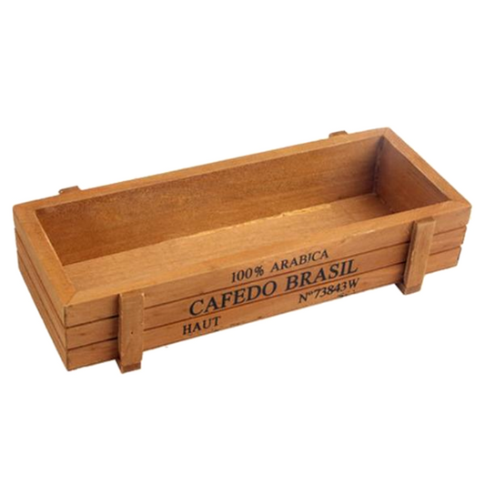 Retro Wooden Multifunctional Storage Box For Flowers