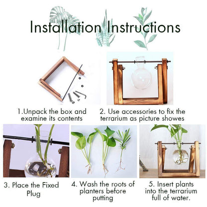 Hydroponics Plant Vase