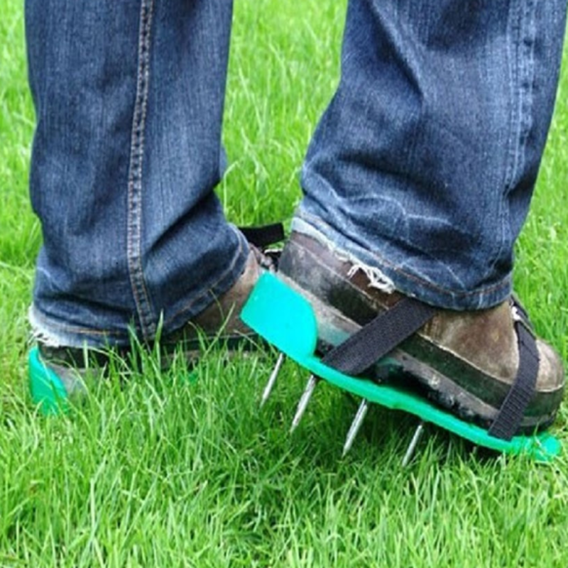 Lengthy Spike Garden Lawn Aerator Shoes