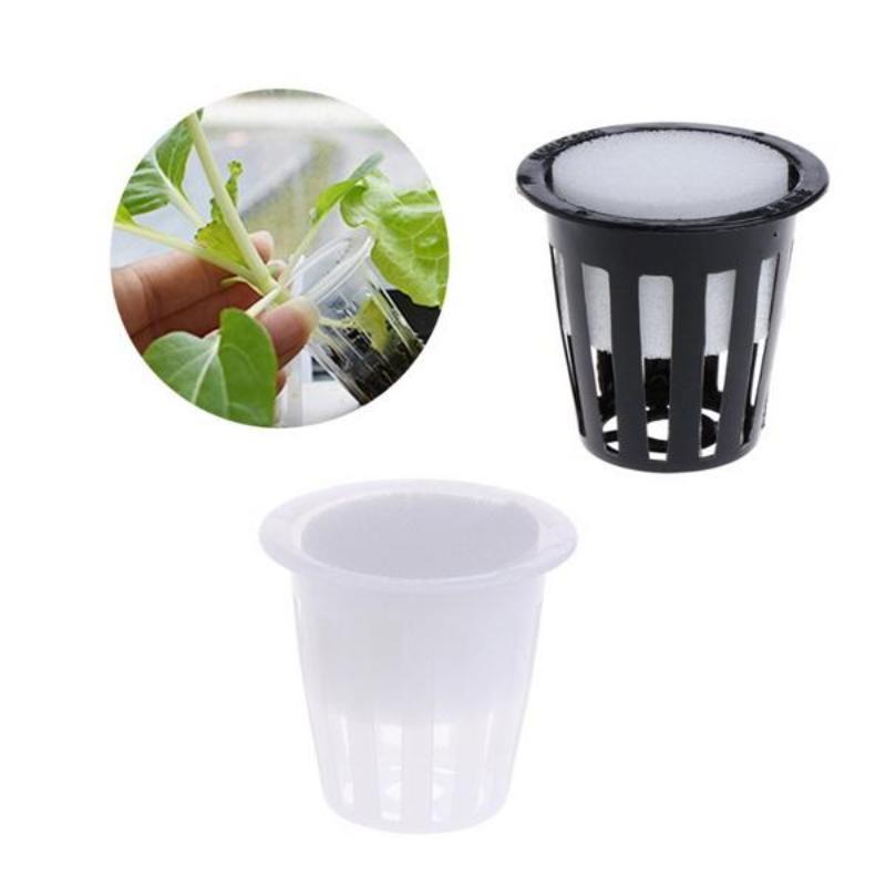 Mesh Pot Net Basket Hydroponic Aeroponic