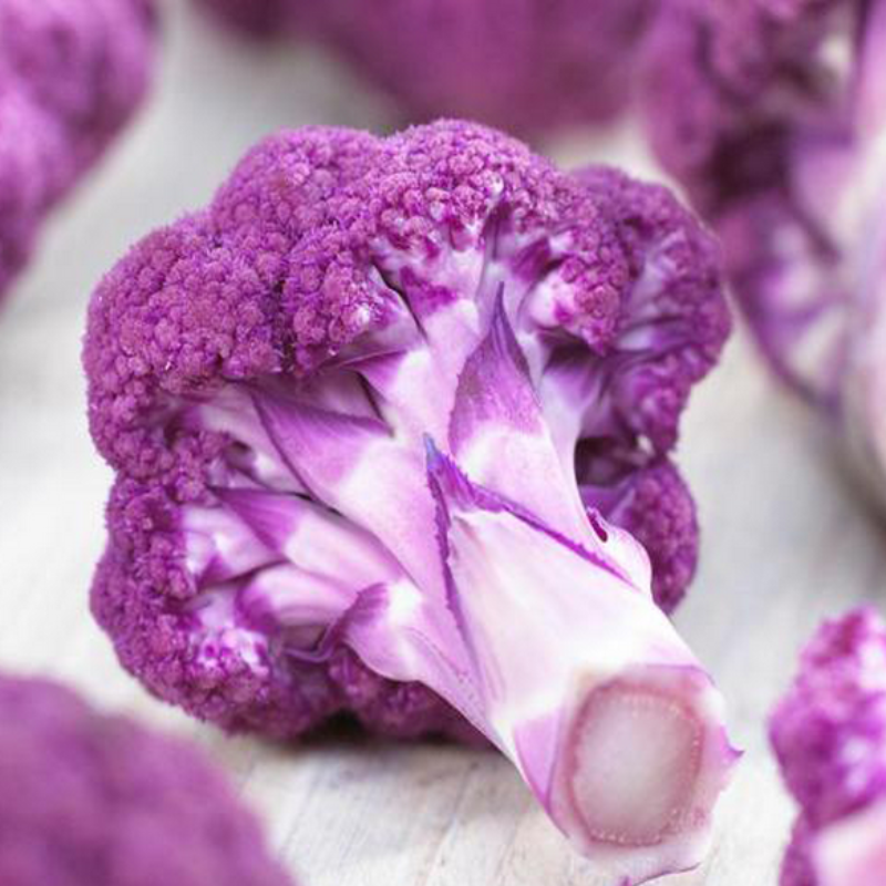 Graffiti Dark Purple Cauliflower Seeds